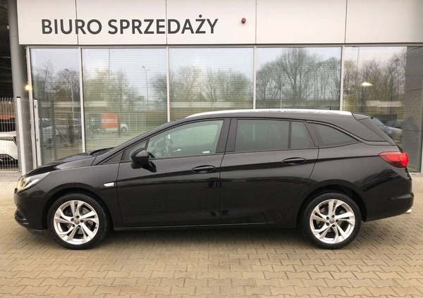 Opel Astra cena 48900 przebieg: 209644, rok produkcji 2018 z Mordy małe 497